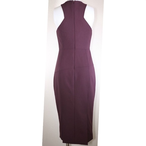 Cinq A Sept Purple Halter Dress - Picture 4 of 4